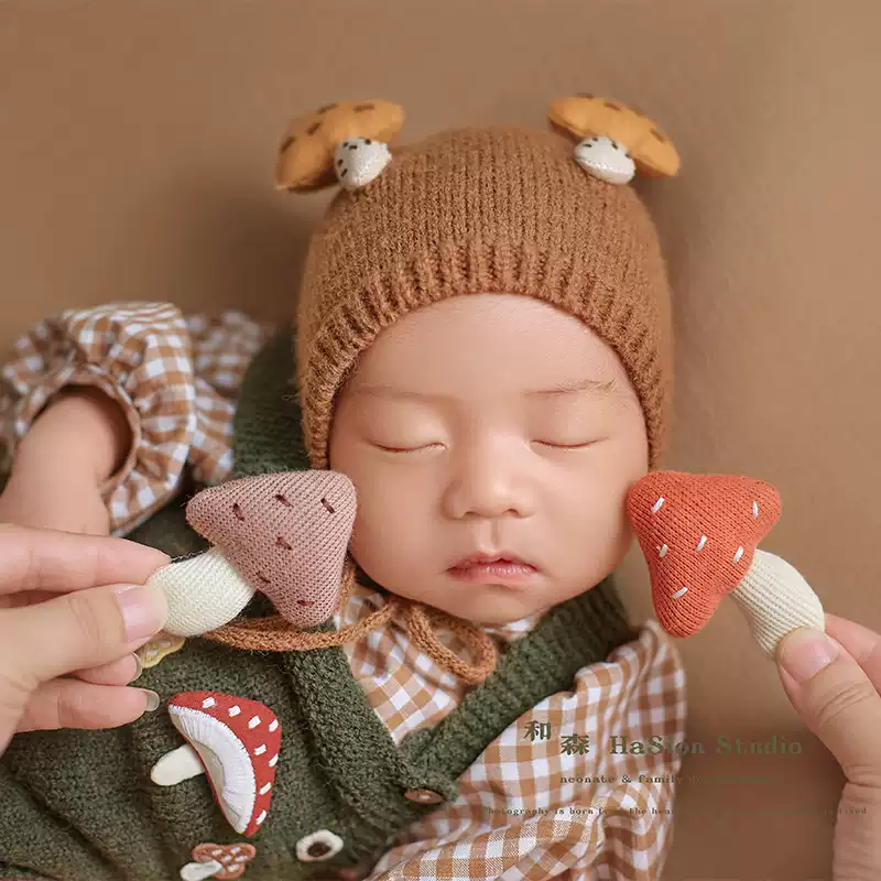 Baby Autumn Theme Set - Rustic Fall Newborn Photography Props - Image 5